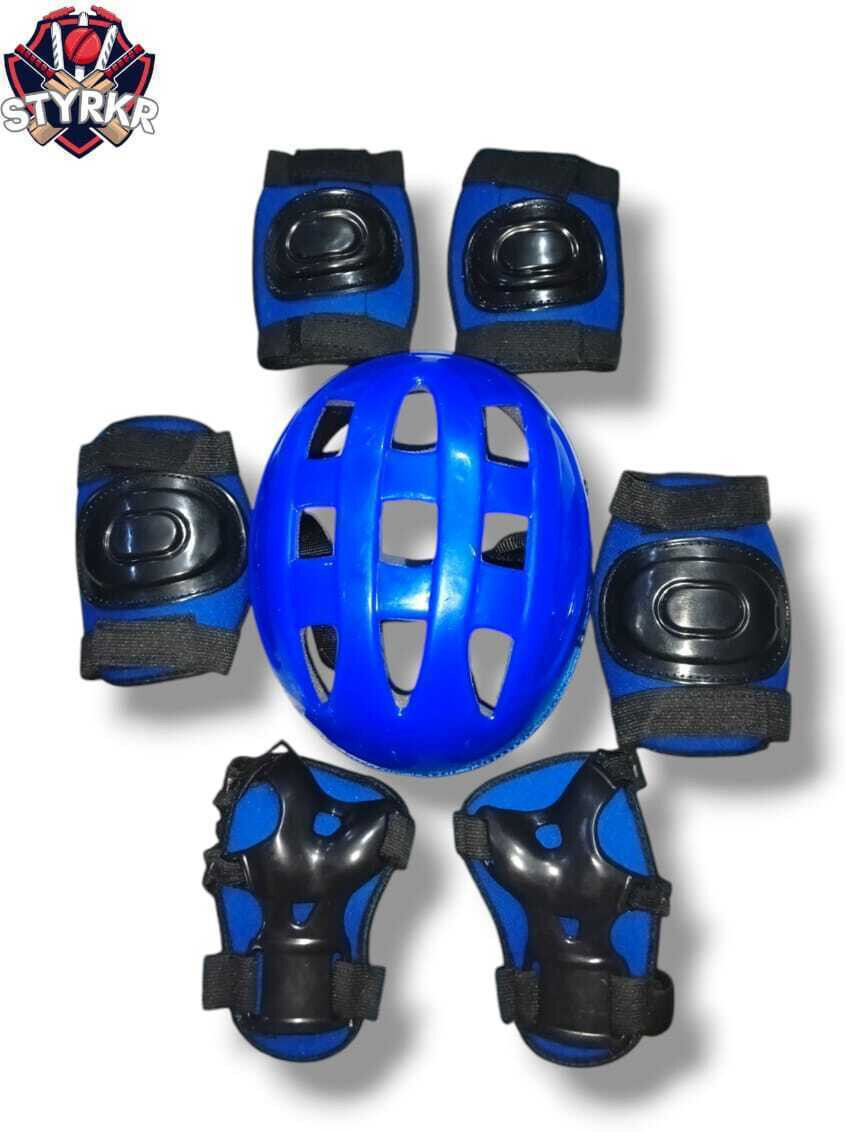 styrkr Helmet for Skating, Cycling & Skiing with Adjustable Straps Kit Cycling Helmet Skating Guard Combo image 1