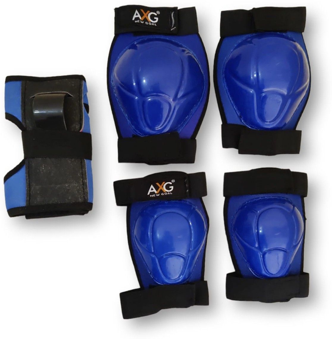 Unique and Stylish Mould Knee guard, Elbow guard and Gloves for Cycling/ Skating Guard Combo-image-35