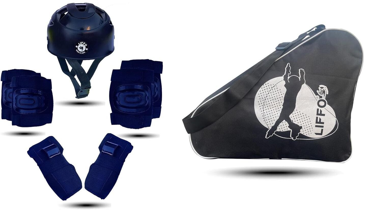 Skating Guard Set Protection kit for Age 6-14 Years with Skate Bag Skating Guard Combo-image-29