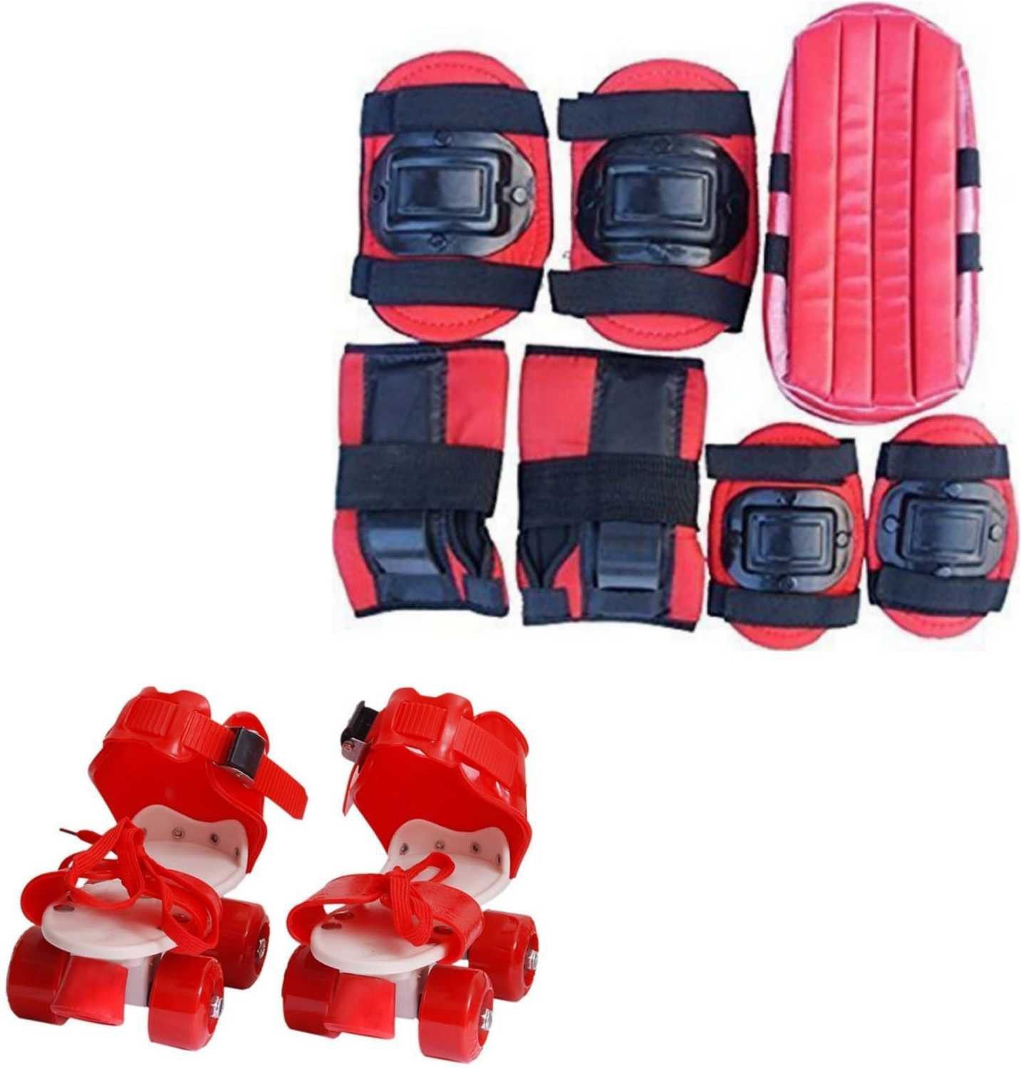 rakso KIDS Skating & Cycling Protective Tanning Set with Shoe Skate combo Skating Guard Combo-picture-30