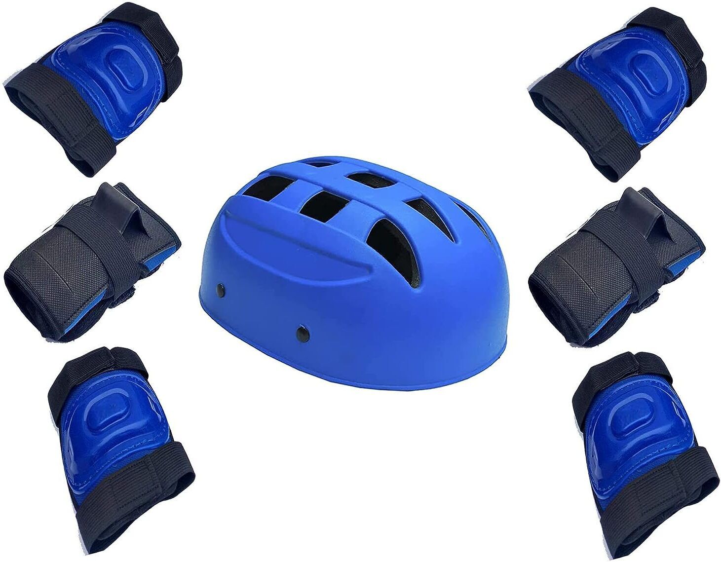 KIDS Skating Cycling Protective KIT (7 Pcs Set) Size _6 Years Skating Kit