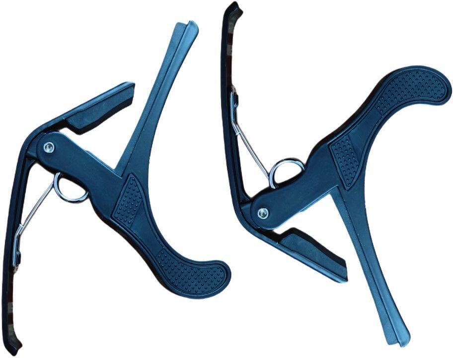 rythm enterprises 2 B4 Black capo Spring Guitar Capo-picture-11