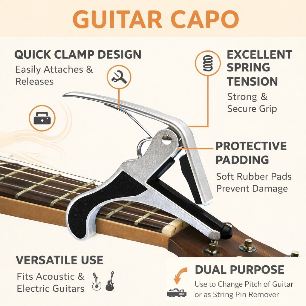 beat box Clutch Guitar Capo-picture-19