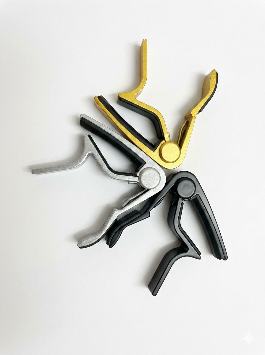 3B5 multicolour capo for acoustic guitar spring guitar capo Spring Guitar Capo-image-32