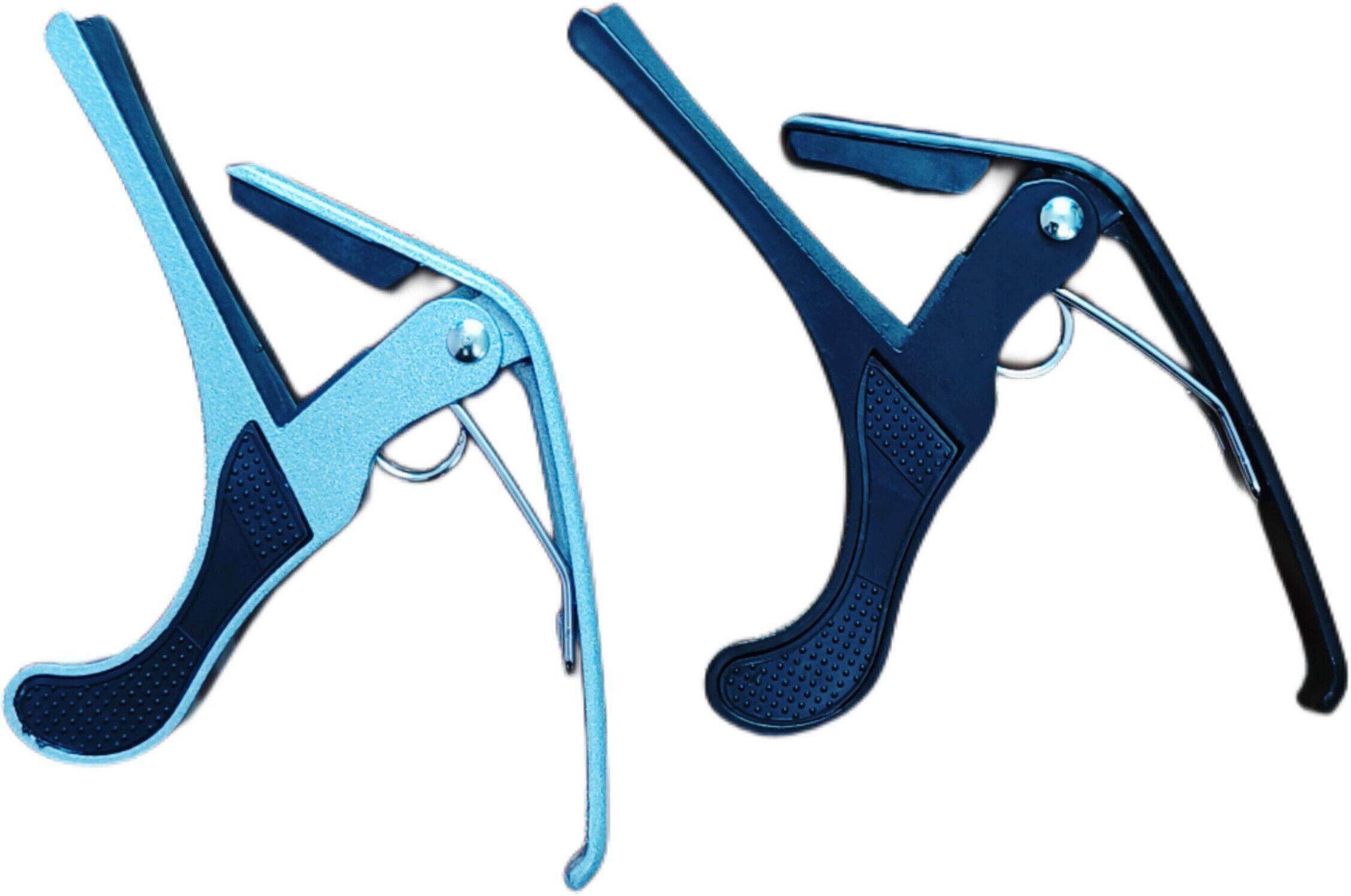 rythm enterprises 2 B4 capo Black & Silver Spring Guitar Capo-picture-12