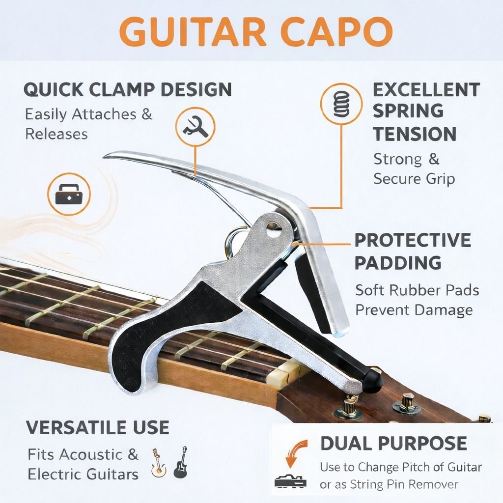 beat box Clutch Guitar Capo-picture-22
