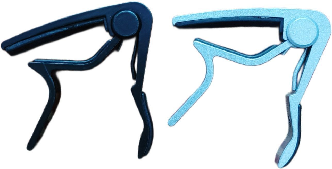 rythm enterprises 2 B5 Silver & Black capo Spring Guitar Capo-picture-33