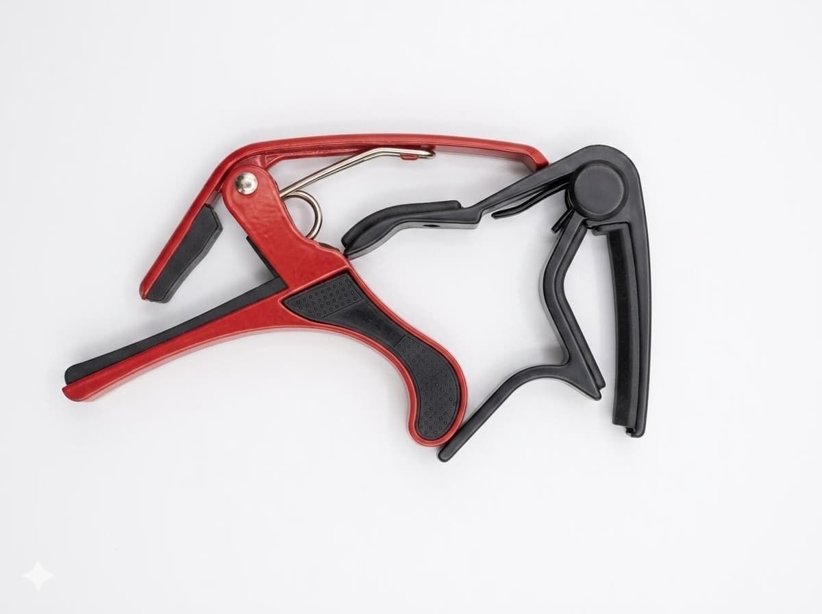 sls music B4 Red and B5 black Guitar Capo for Acoustic Guitar, Spring Guitar Capo Spring Guitar Capo-picture-21