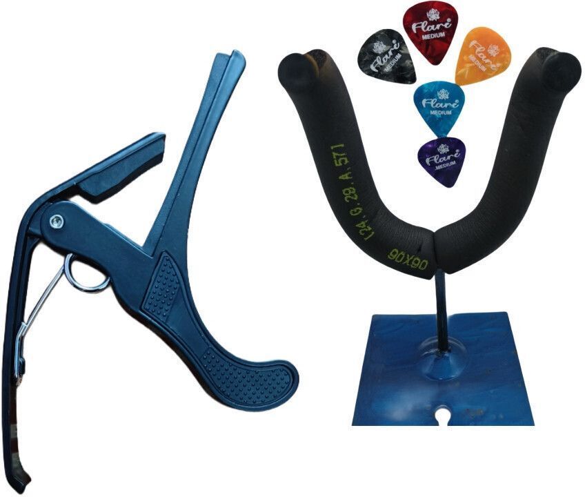 rythm enterprises 1 Black B4 capo Spring Guitar Capo-picture-42