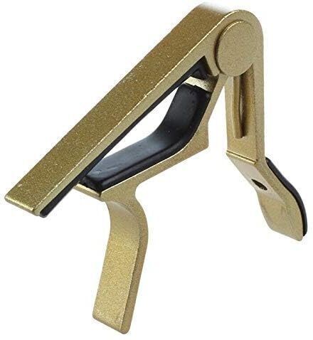 Clamp Key Trigger Capo for Acoustic Electric Classic Guitar (Golden) Spring Guitar Capo-image-45