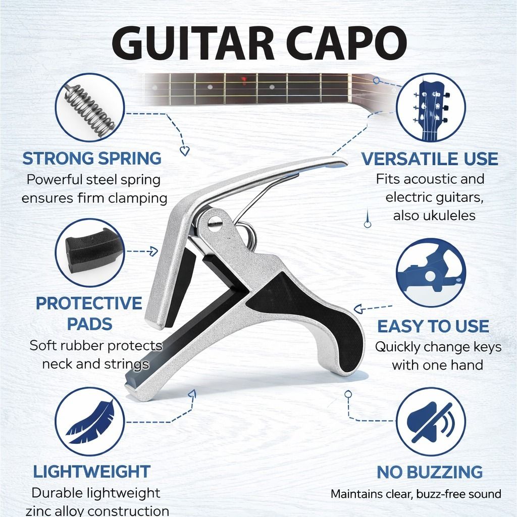 beat box Clutch Guitar Capo-picture-16