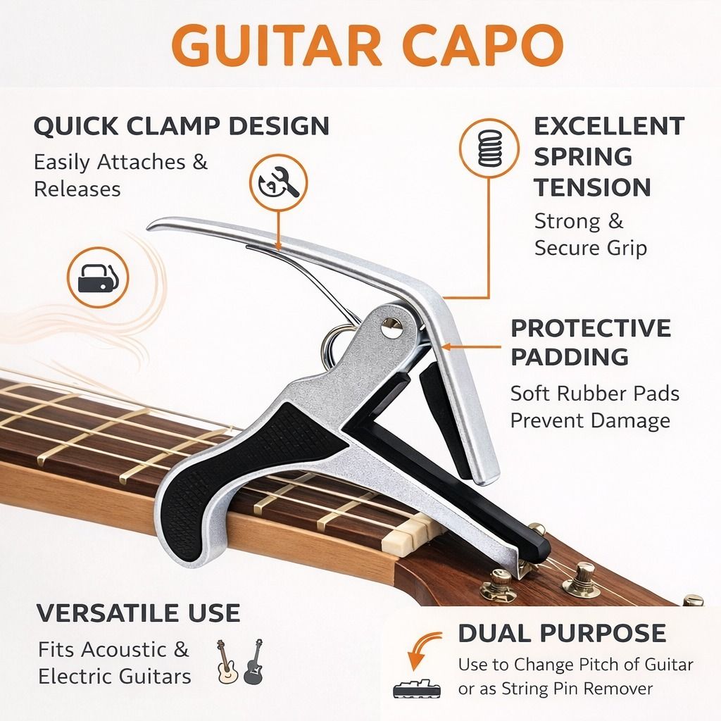 beat box Clutch Guitar Capo-picture-15