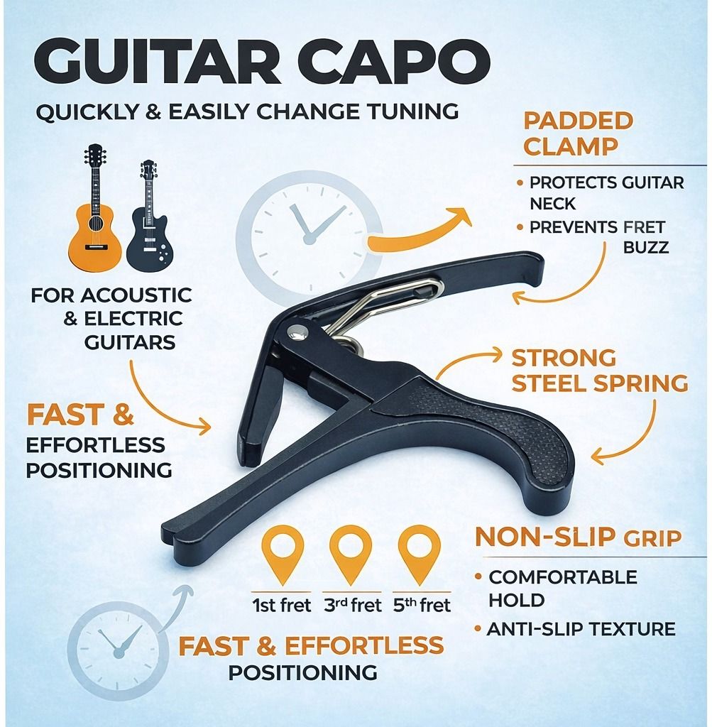 beat box Clutch Guitar Capo-picture-33