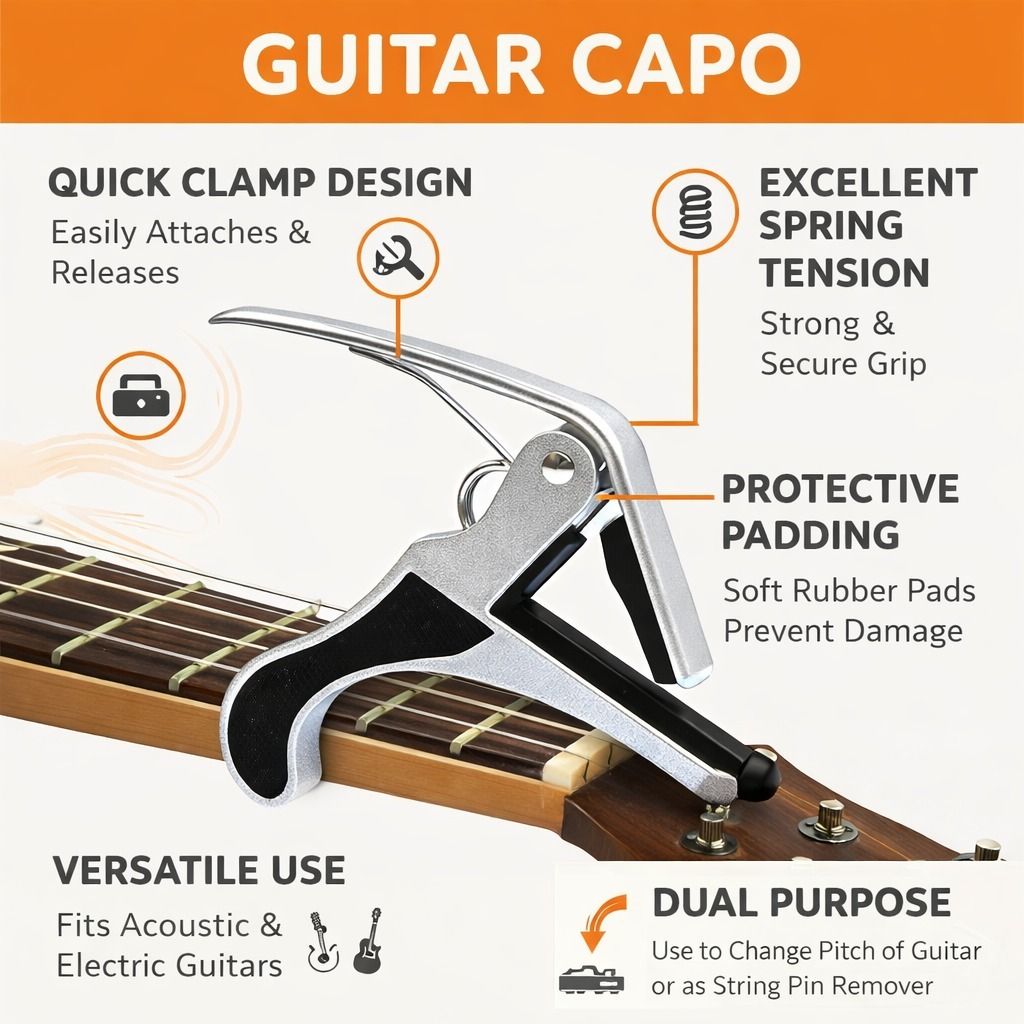 beat box Clutch Guitar Capo-picture-28