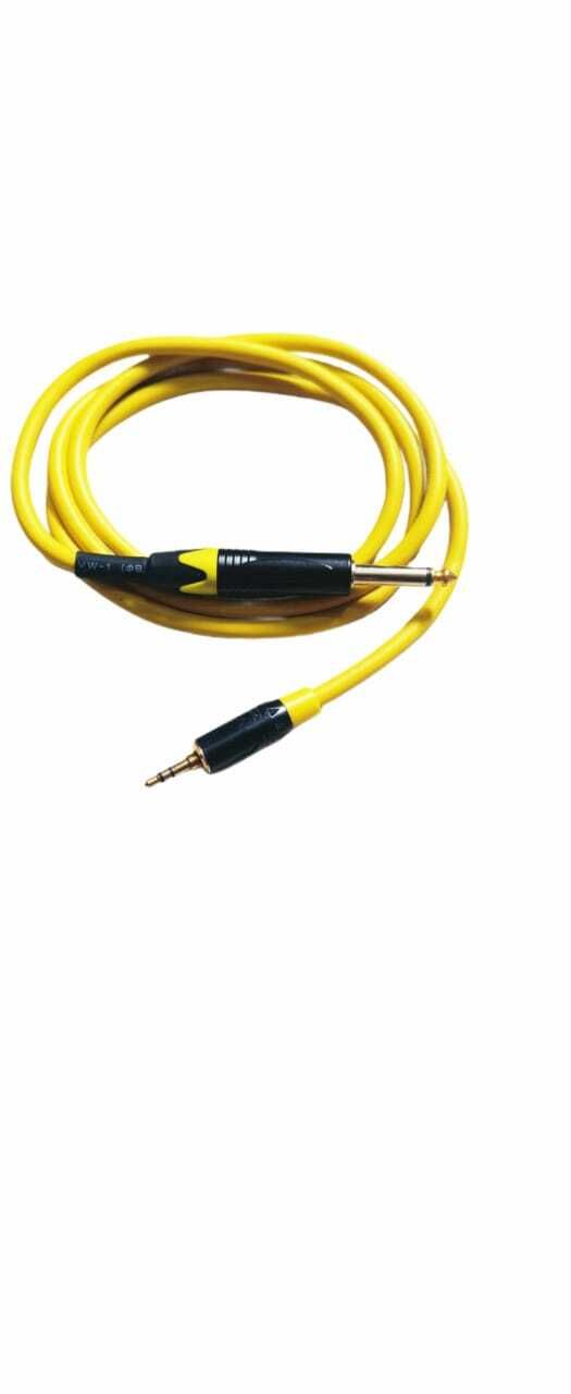 3.5mm to 6.35mm Stereo Cable , ammplifier, hometheter Double Angled TS Patch Cable-image-31