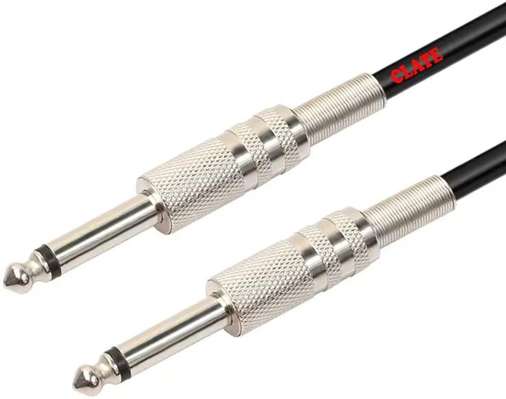 10ft/3meter Premium Guitar Instrument Cable 6.35mm Mono Jack Male to Male Cable Straight TS Patch Cable-image-48