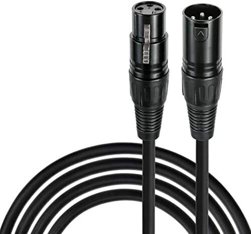 XLR Microphone Cable Xlr Male to Female Balanced3 PIN Mic Cable Metal jack Cable Double Angled XLR Patch Cable-image-24