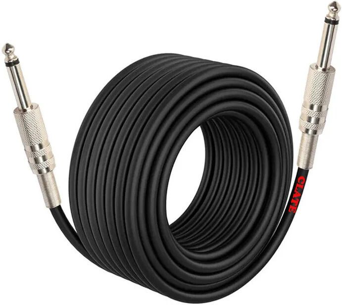 clate Guitar Instrument Cable 6.35mm P38 Mono Male to Male Jack cable Straight TS Patch Cable-picture-21