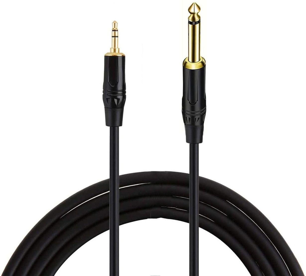 mocking bird Guitar Cable 6.35mm to 3.5mm Stereo Jack Cable Audio Cable for Laptop PC Guitar Straight TS Patch Cable-picture-11