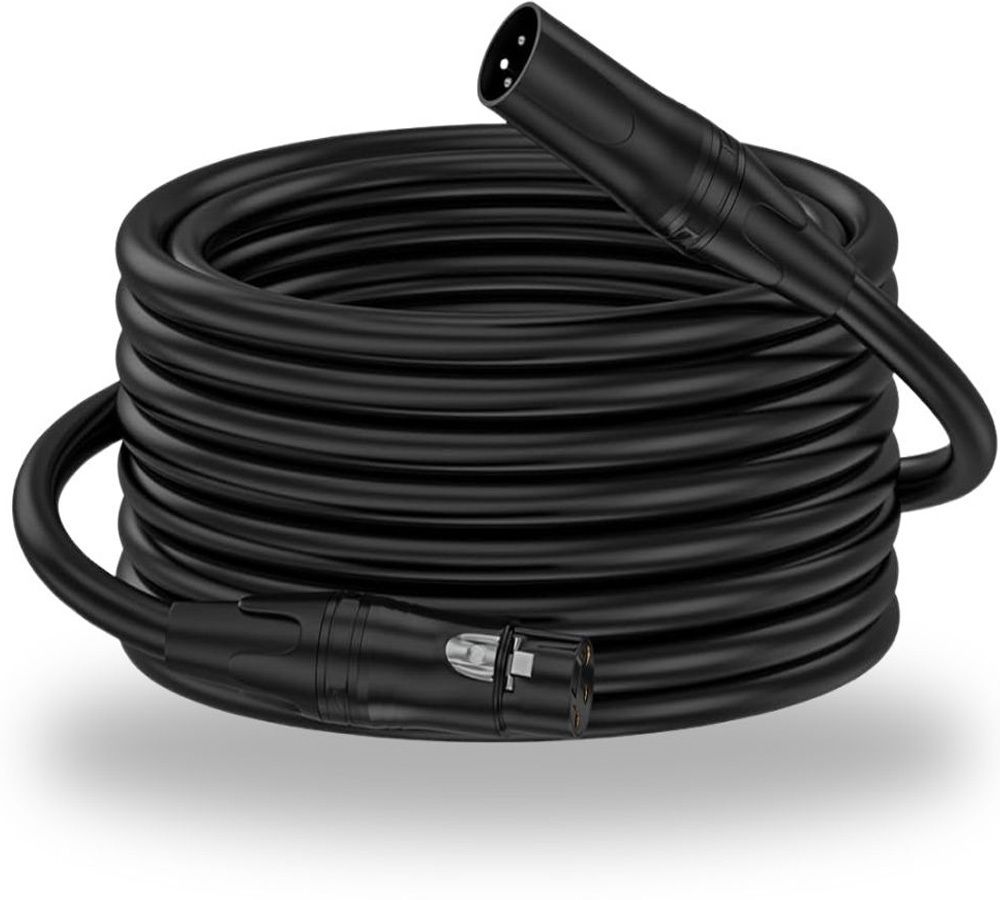 15 Meter XLR Cable Male to Female 3 Pin Microphone Recording Audio Cable Double Angled XLR Patch Cable-image-39