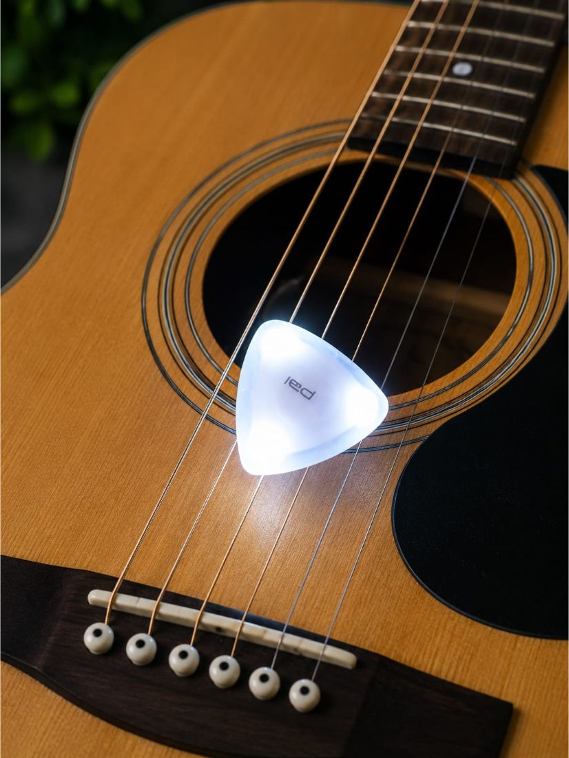 zorqeva LED Guitar Pick Light | Glow Music Pick for Acoustic & Electric Guitar Guitar Pick-picture-23