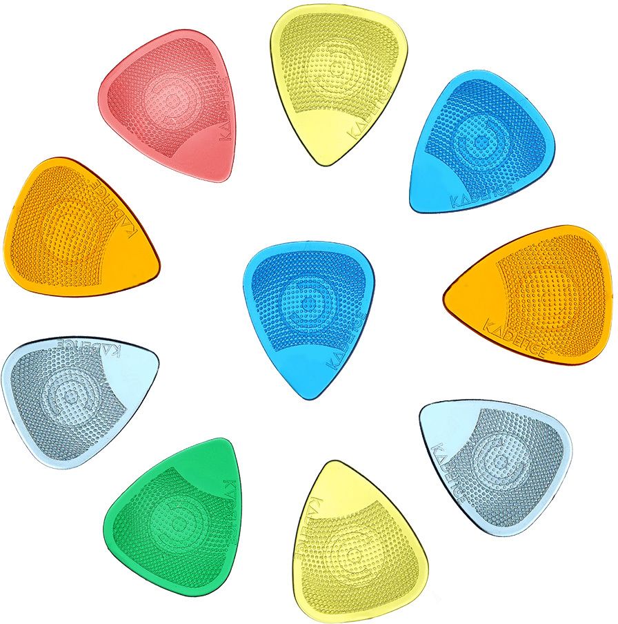 kadence HG77 Jamming Series 0.77mm Polycarbonate Plectrums | Anti-Slip Texture Guitar Pick-picture-30