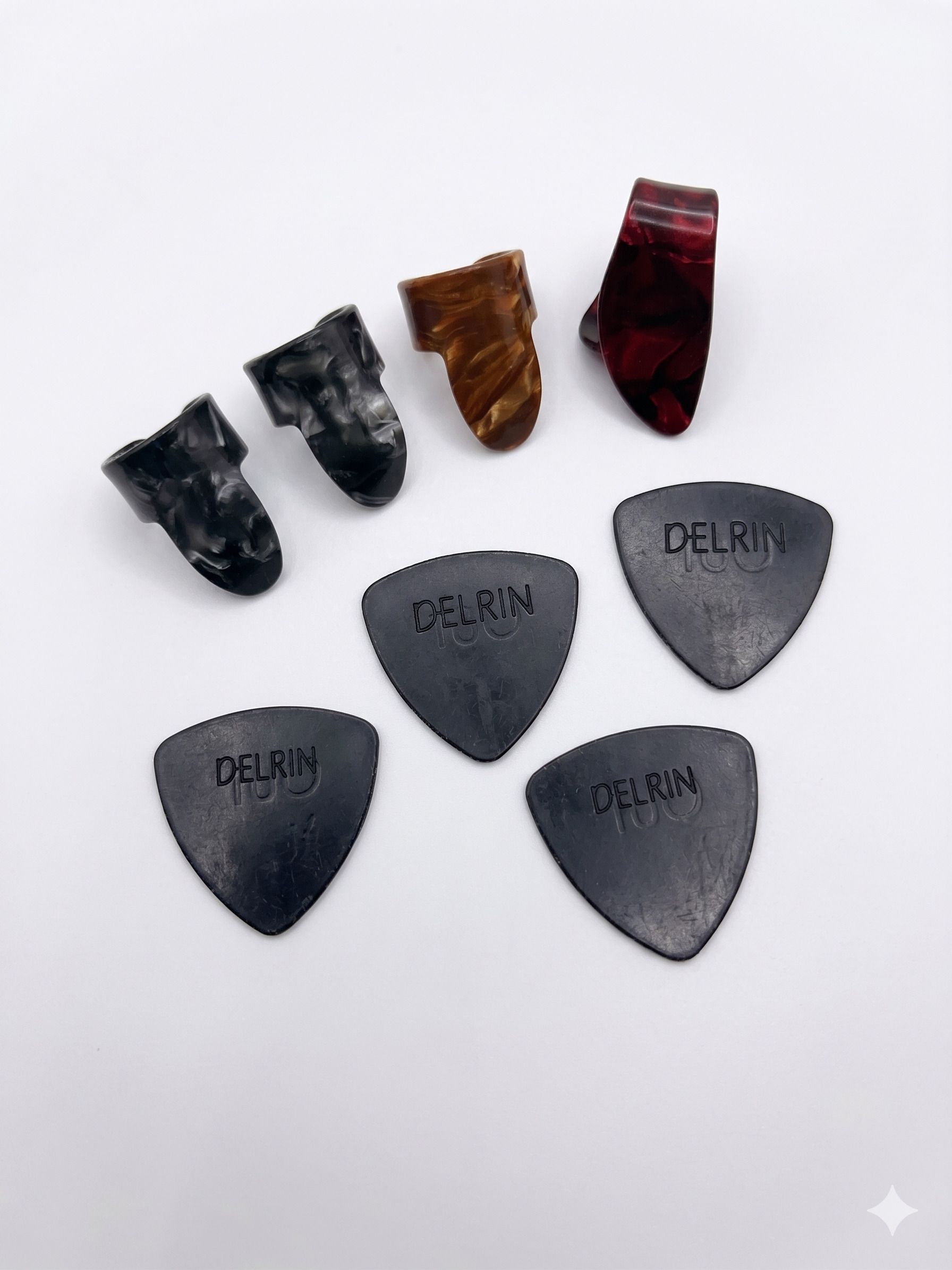 ls manufacturer Plectrum Guitar Set With Thumb/Finger Guitar Pick-picture-12