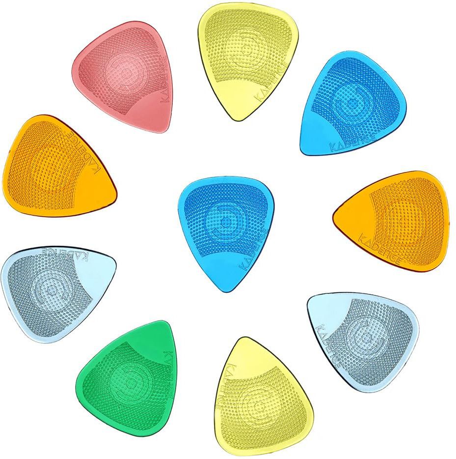kadence HG48 Jamming Series | 0.48mm Polycarbonate Plectrums | Anti-Slip Texture Guitar Pick-picture-37