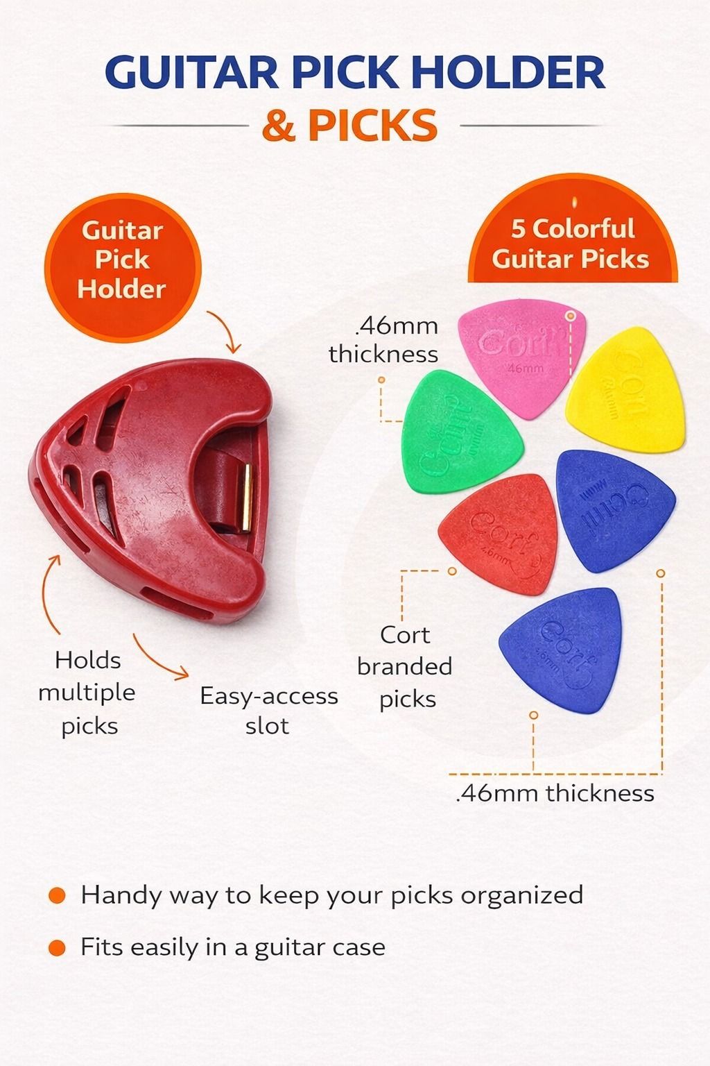 music galaxy 6 MULTI COLOR PICKS AND 1 PICK HOLDER AB5 Guitar Pick-picture-13