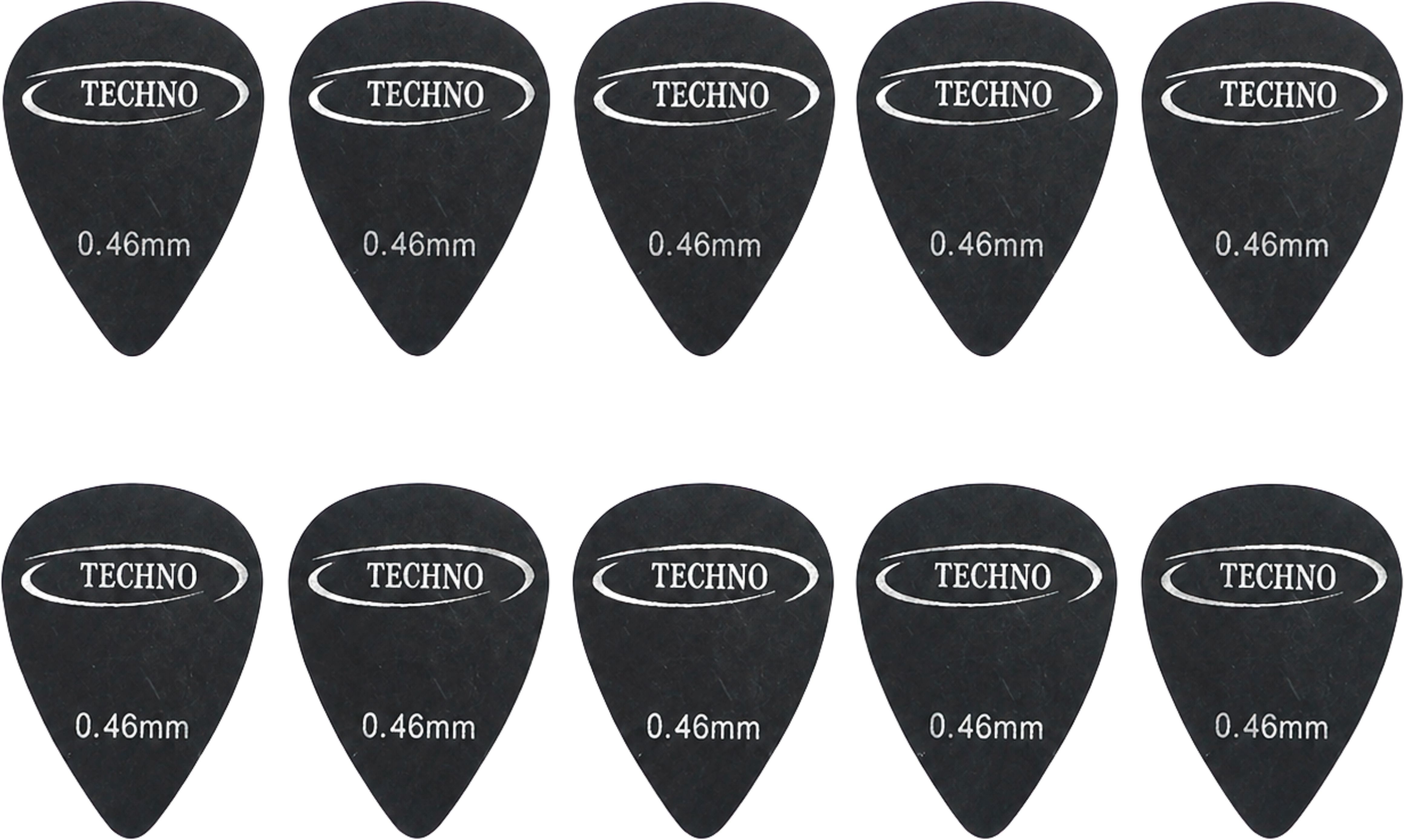 techno Premium Guitar Picks 0.46mm Thin Gauge – 10 Pack Plectrums for Acoustic Guitar Pick-picture-42