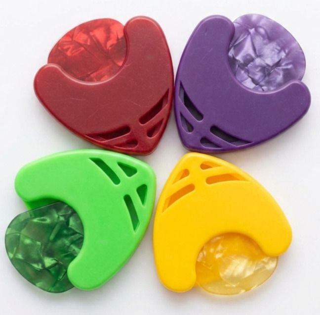 sls music Guitar 4 pick holders multicolour Guitar Pick-picture-19