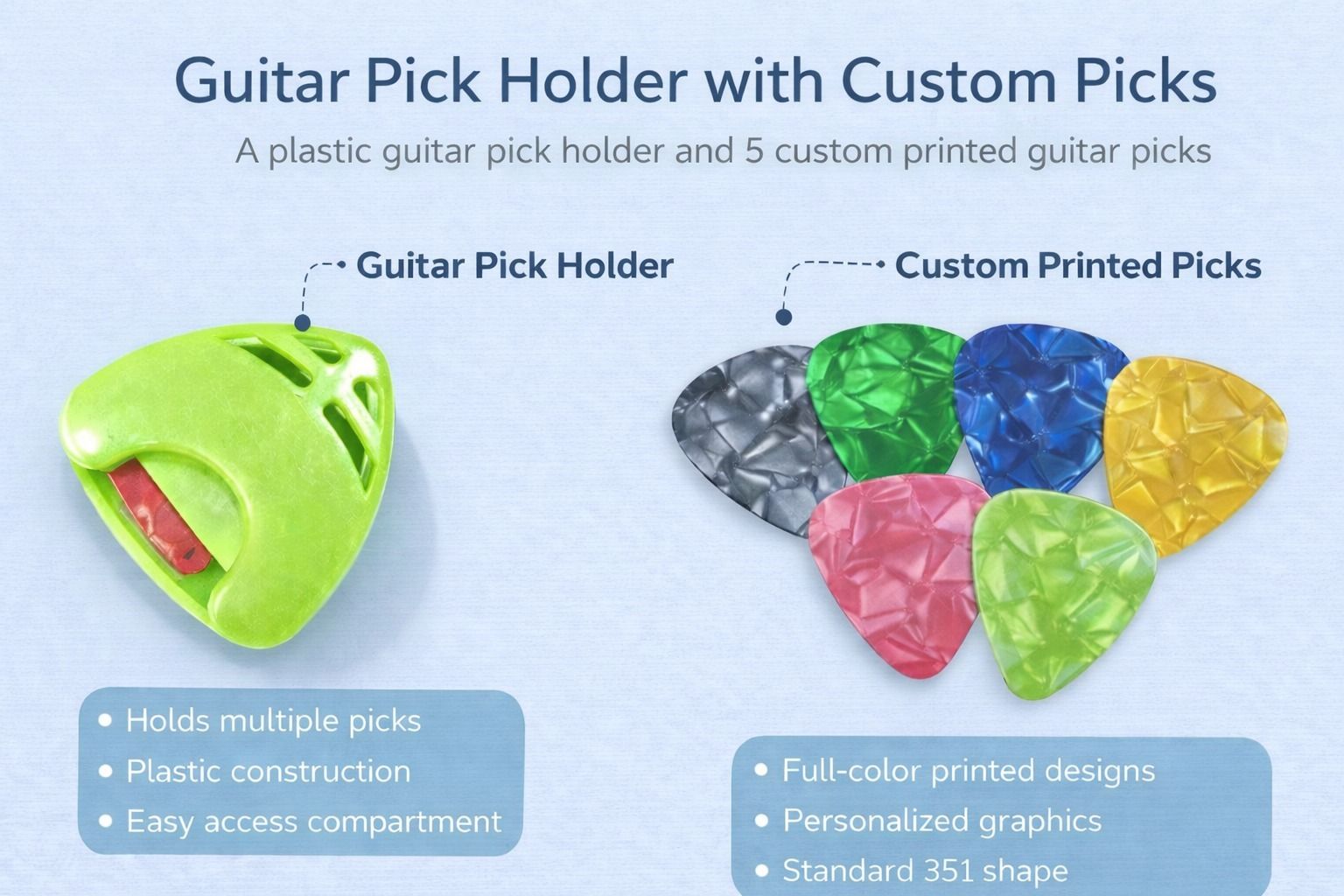 beatbox 6 MULTI COLOR PICKS AND 1 PICK HOLDER AB42 Guitar Pick-picture-29