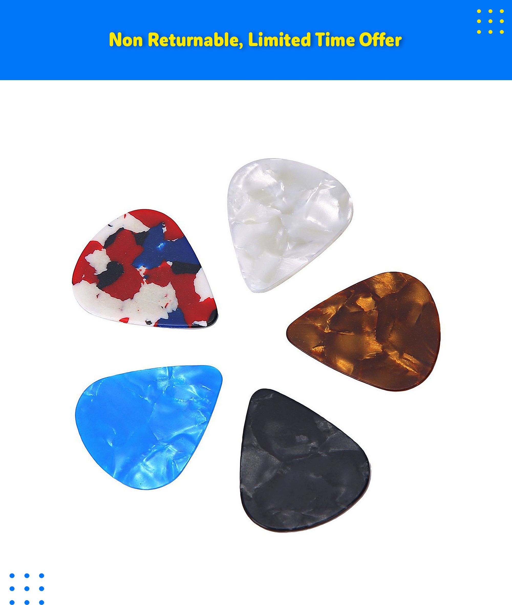 gamma audio Celluloid Picks Guitar Pick-picture-18