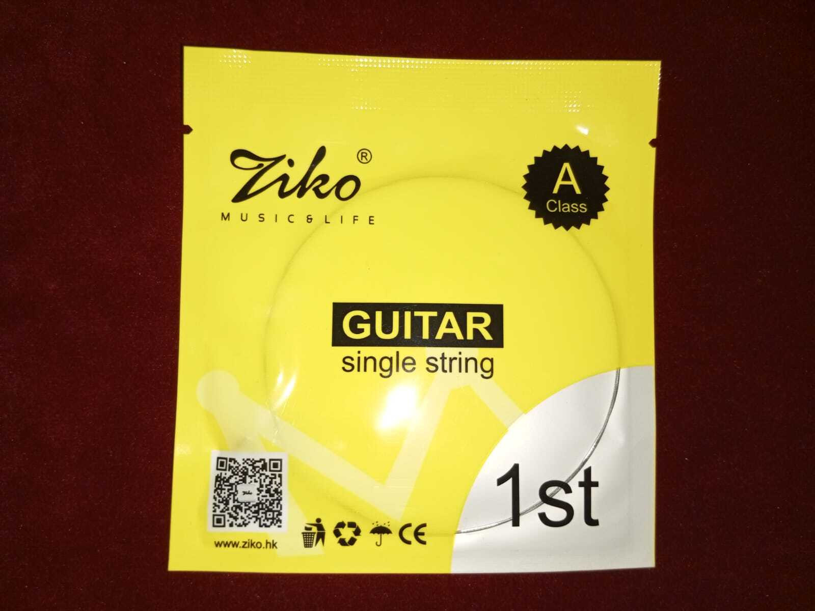 republik Acoustic 1st E String for Acoustic Guitar(2 strings Combo) | For Beginners & Professional Guitar String image 1