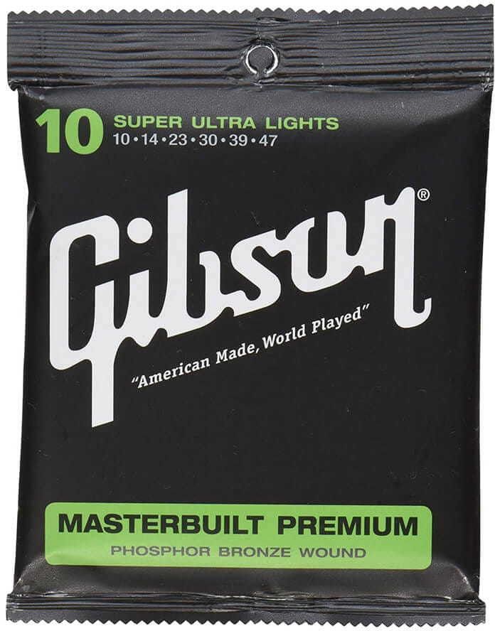 Acoustic MB10 MasterbuiltPremium PhosphorBronze GuitarStrings10-47 Super UltraLight Gauge Guitar String-image-33
