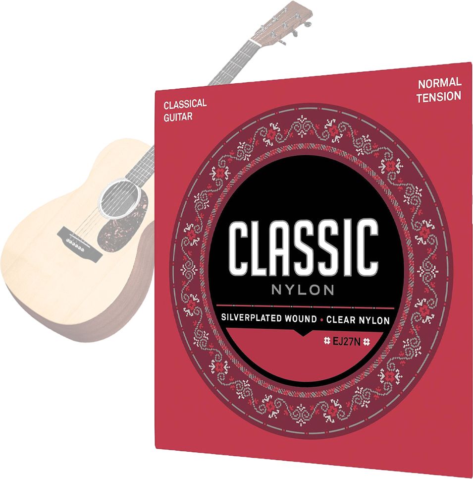 cambu Classic EJ27N Classic Nylon Guitar Strings - Normal Tension - Ideal for Beginners Guitar String-picture-30