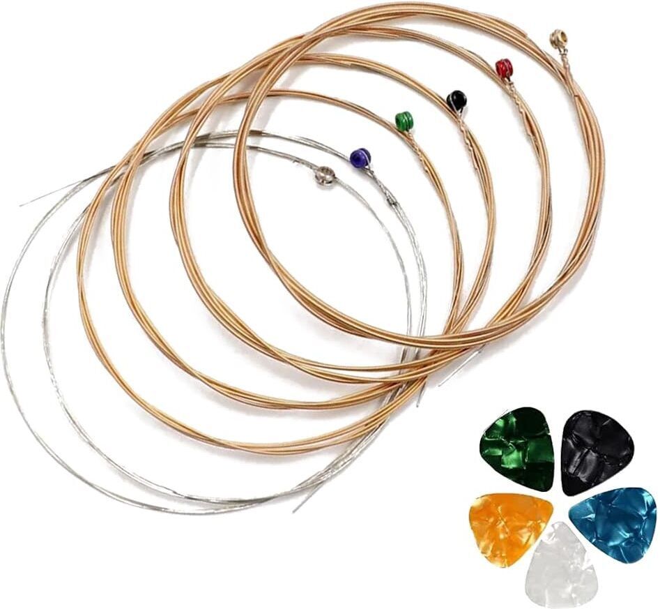 Electric Acoustic Guitar String Full Set of Extra Light Special Acoustic Guitar Strings Stainless Steel Set of 6 Guitar String Guitar String-image-22