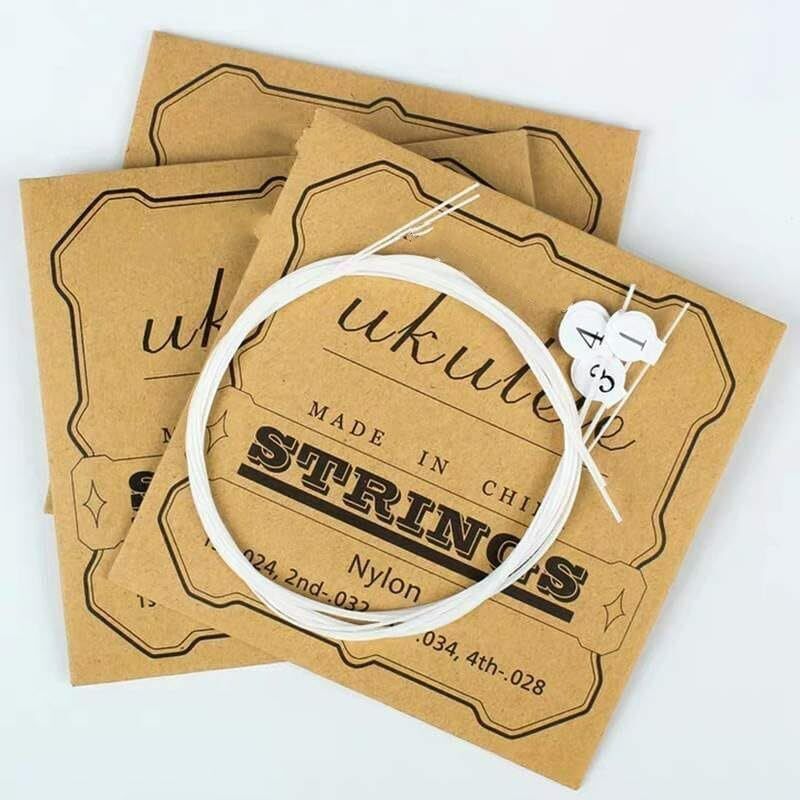 rythm enterprises Classic Nylon Ukulele String For 21in 23in 26in Ukuleles Set of 4 Guitar String-picture-27