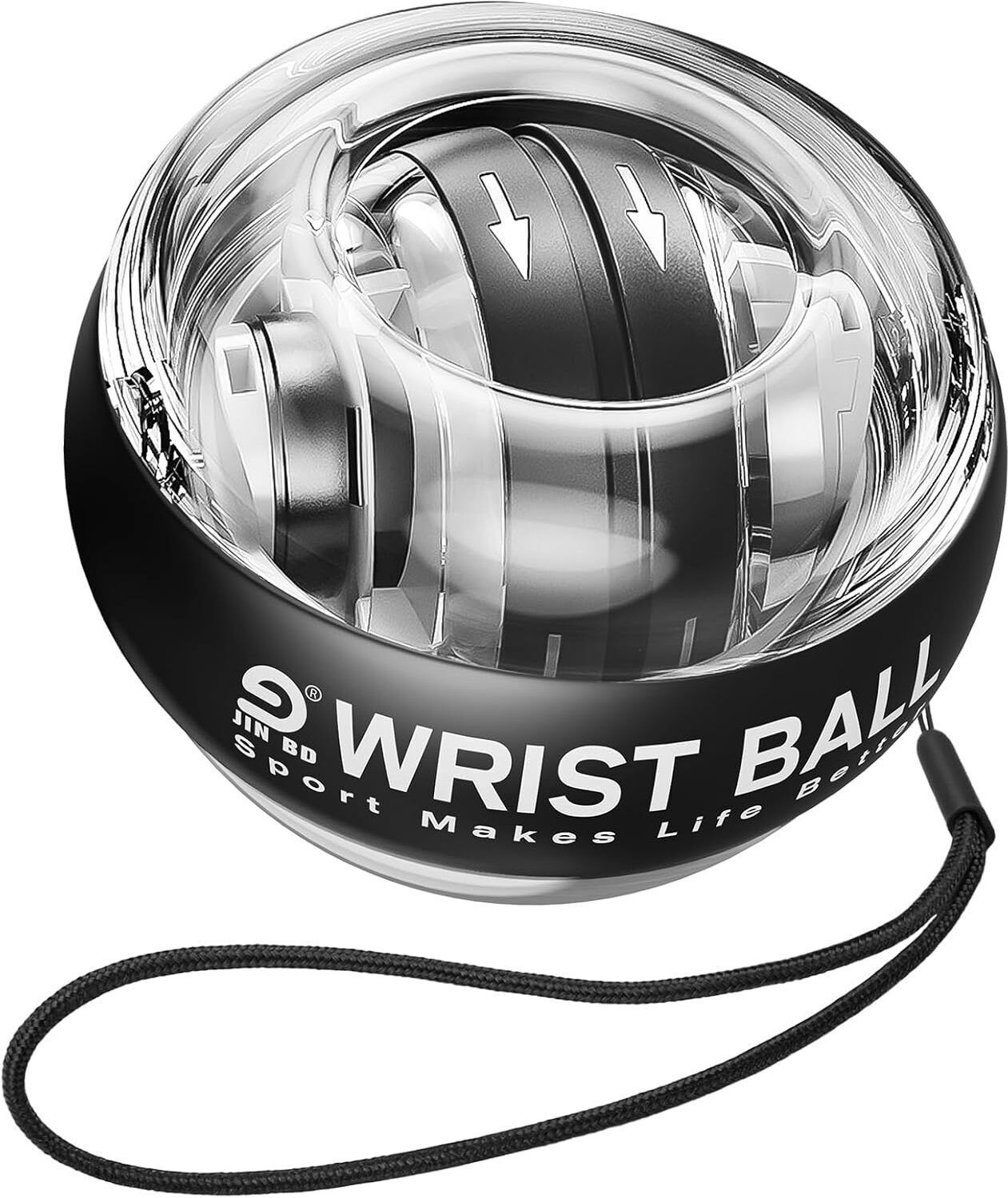 Wrist Power Gyro Ball for Stronger Muscle, Fingers, Bones Workout, Exercise Gym Ball-image-14