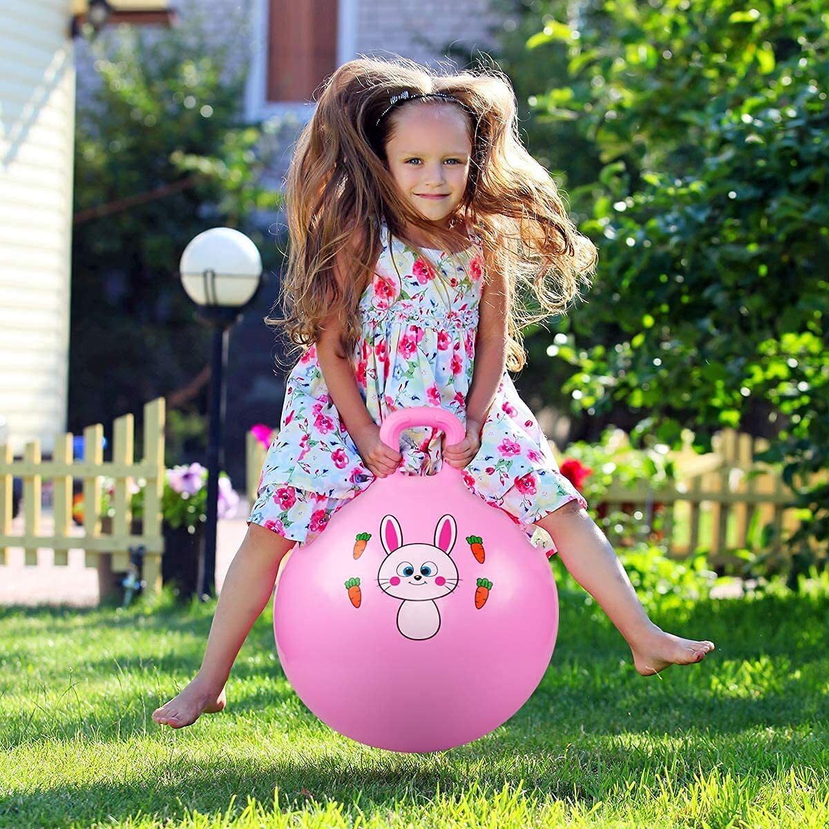 HOP BALL 65CM Rubber Hopper Ball for Kids with Handles 01 Inflatable Ball-image-10