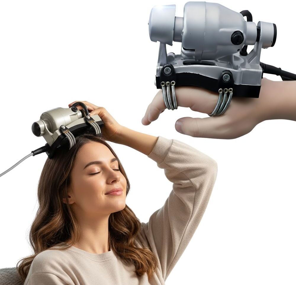 smarttech Professional Double Speed Floating Action Massager for Head & Body-picture-11