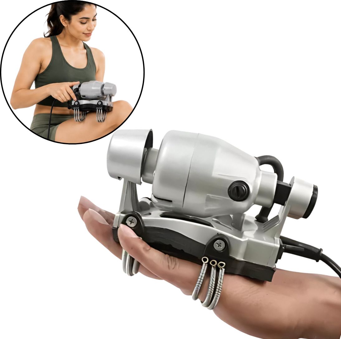 Handy Electric Muscle Massage Machine Silver-image-8
