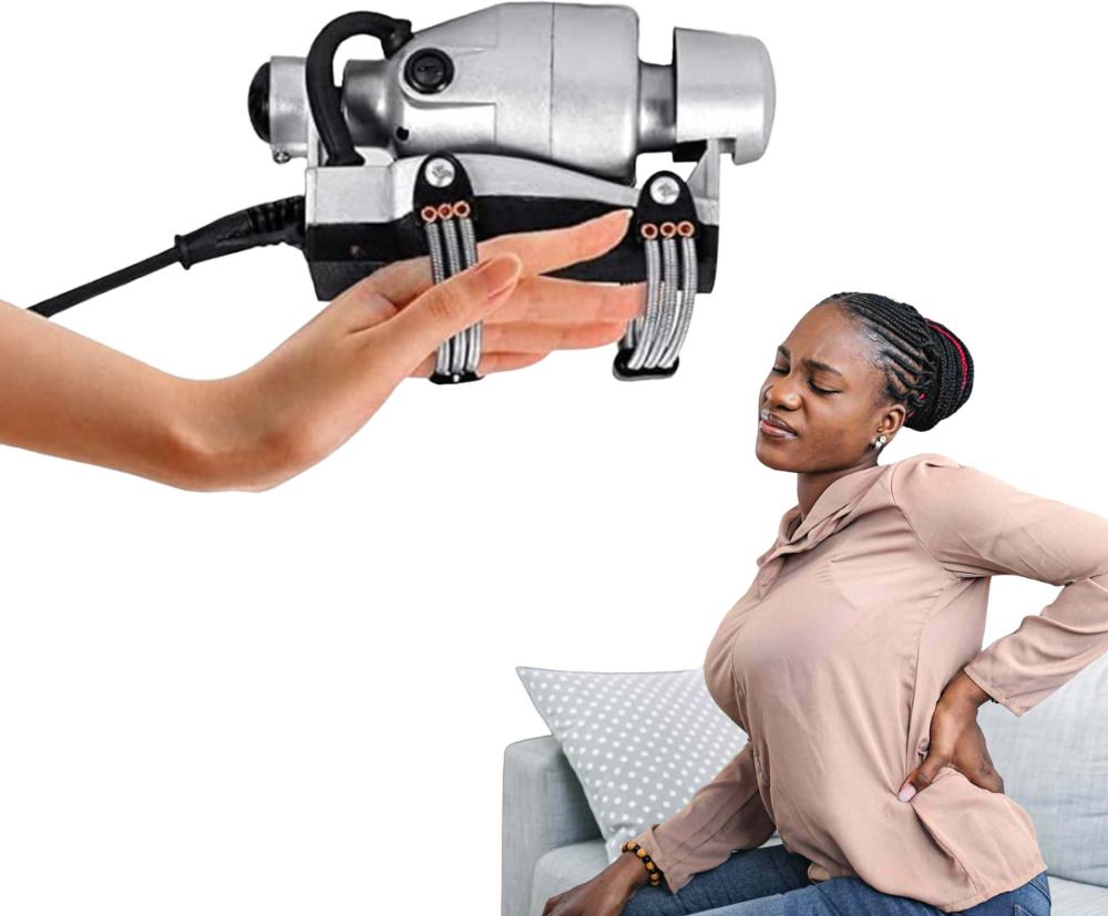 Handy Double Speed Electric Head & Body Massager with Floating Action-image-11