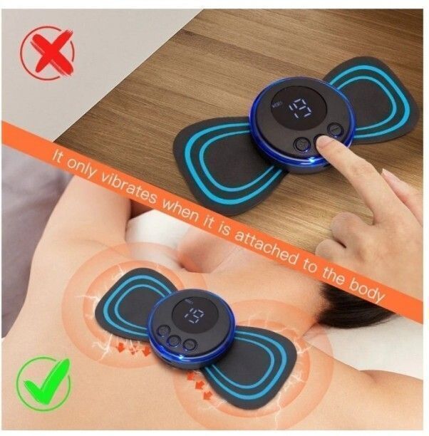 ulvyn EMS Butterfly Massager|Rechargeable Mini Body & Neck Pain Relief Machine-picture-24