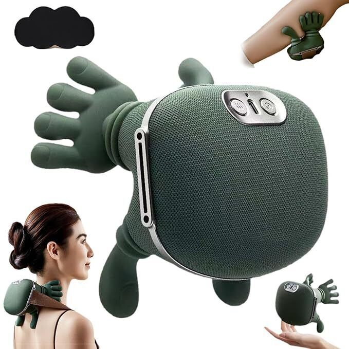 msvtradess Wireless Portable Shiatsu Neck, Back and Leg Massager-picture-31