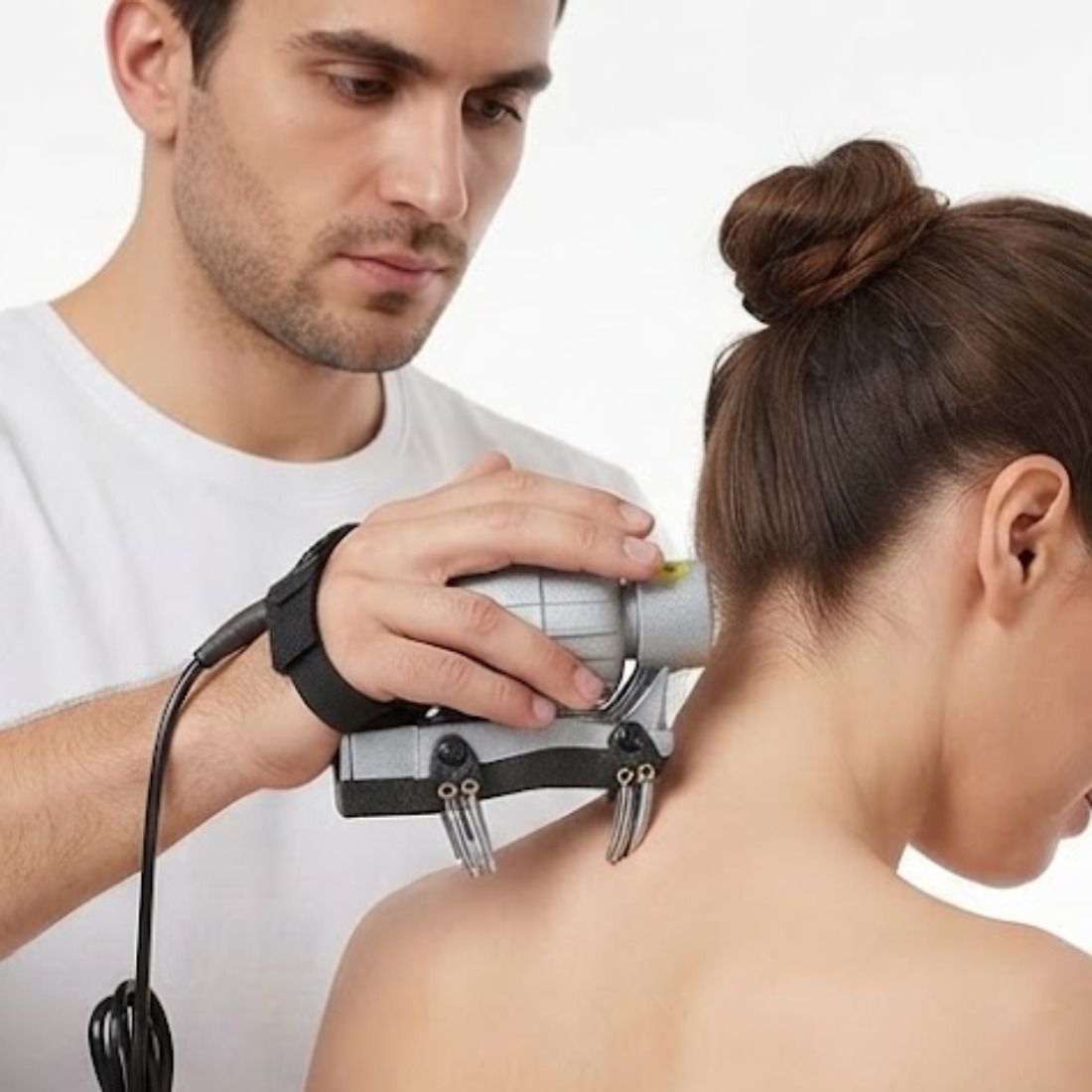 smarttech Ergonomic Handy Massager with Powerful Dual Speed Motor-picture-31