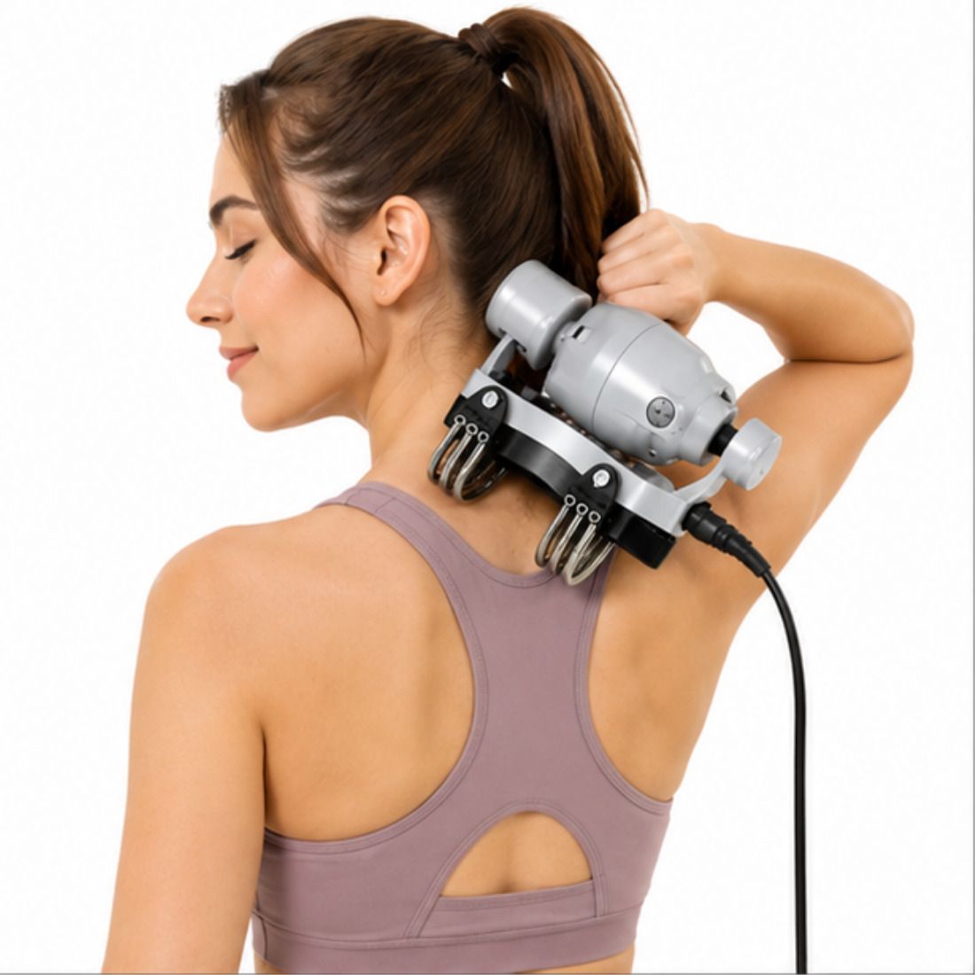 smarttech Full Body Recovery Massage Machine Portable Silver-picture-11
