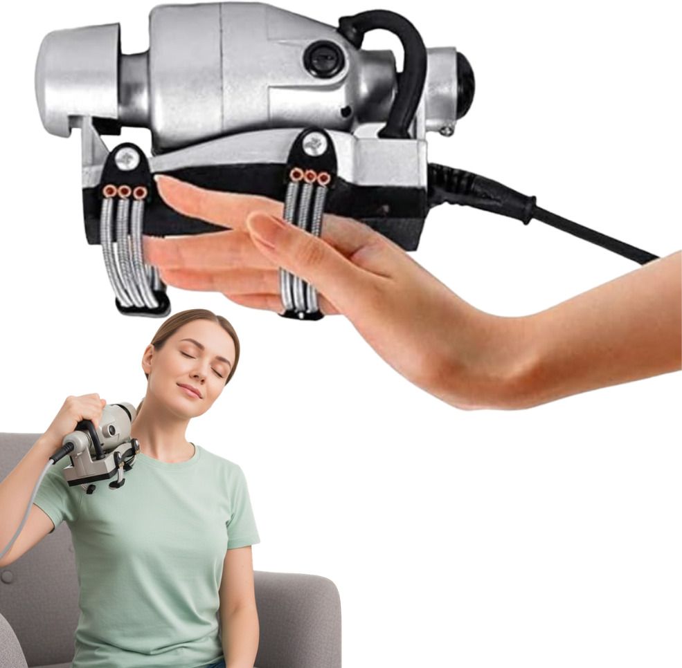 Powerful Vibrating Massage Device for Back, Waist & Leg Care-image-4
