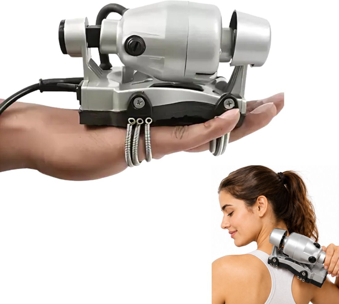 smarttech Handy Muscle Recovery Massage Machine Silver-picture-14