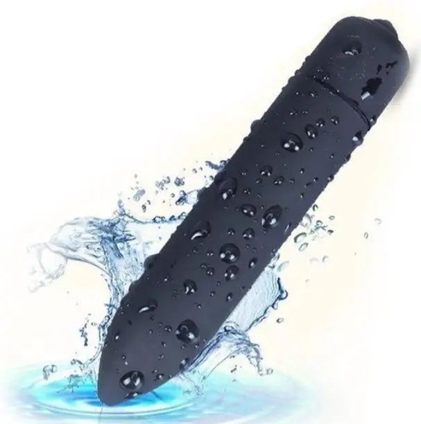 Waterproof Soft Silicone Bullet Massager Stick for Women